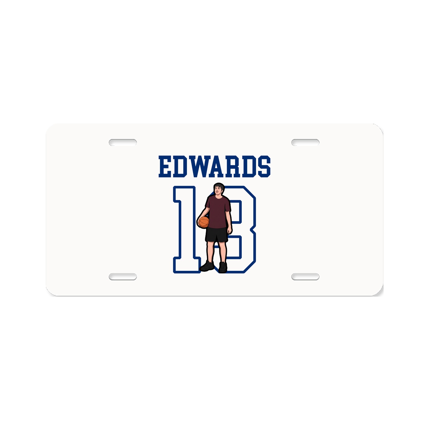 License Plate — Shirsey in Classic