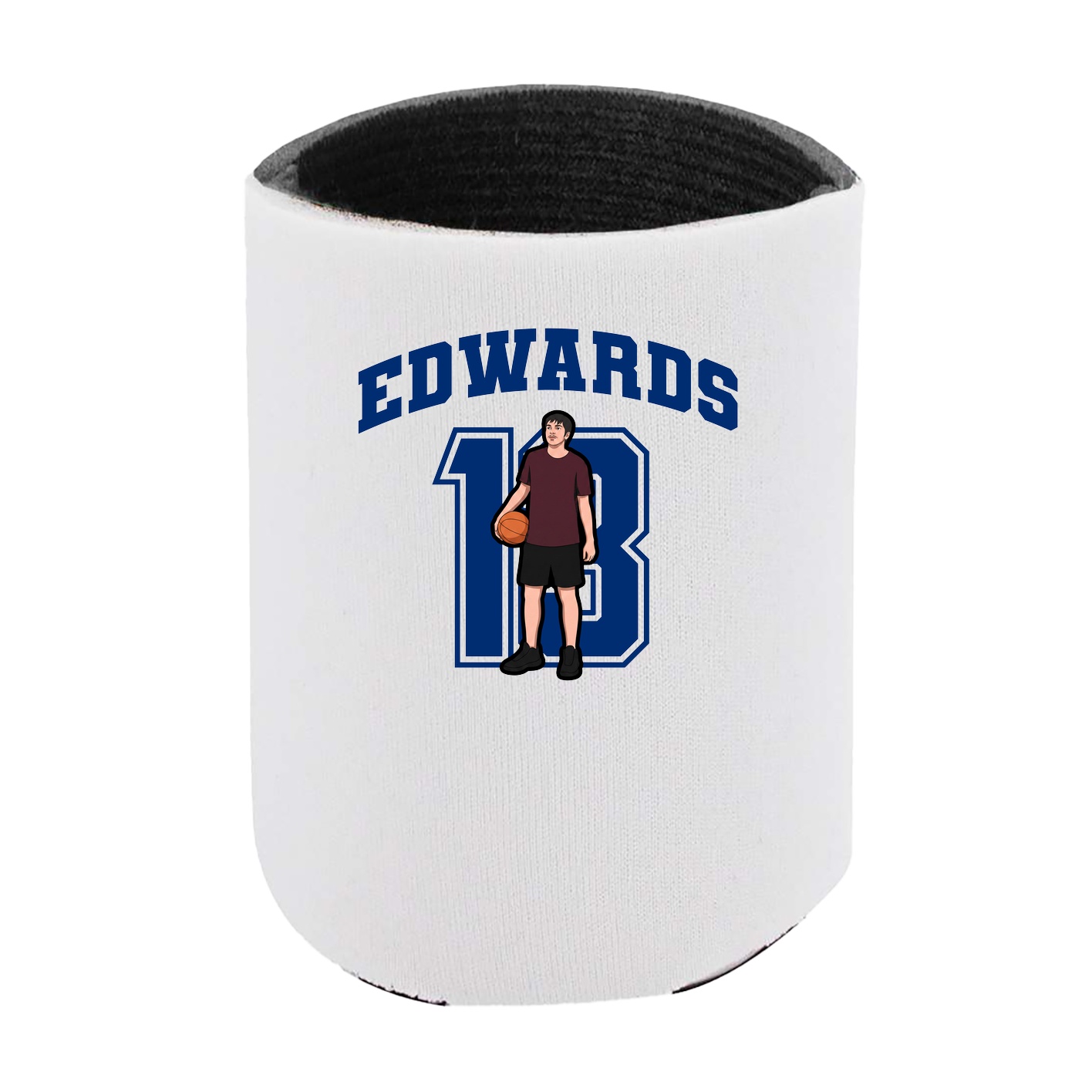 Can Holder — Number in White