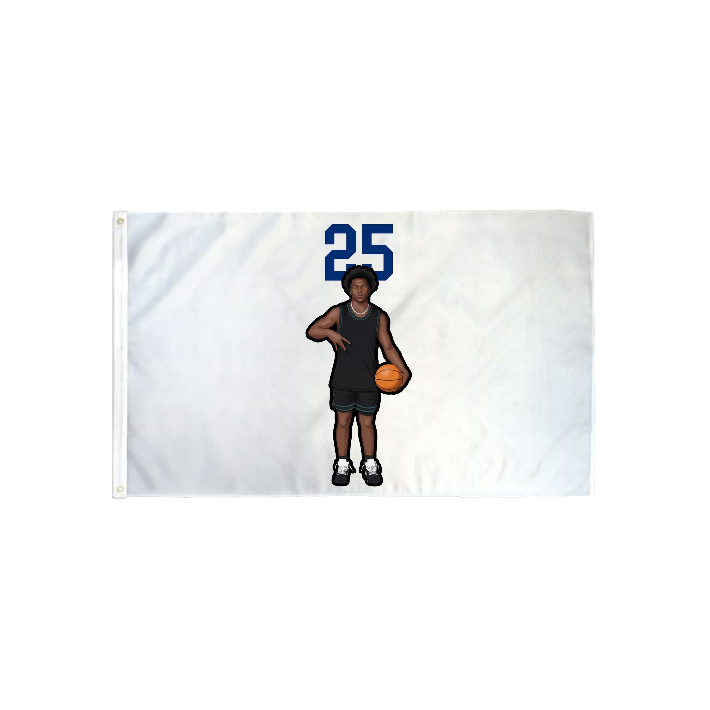 3x5 Flag — Number Top in Classic