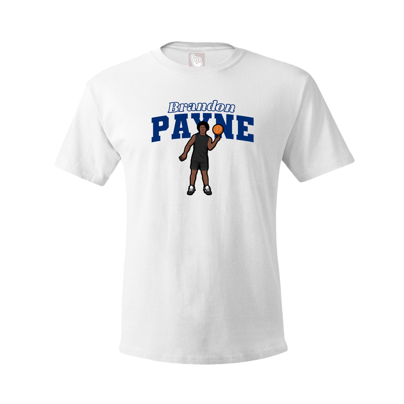 Tee — Name Arch in White