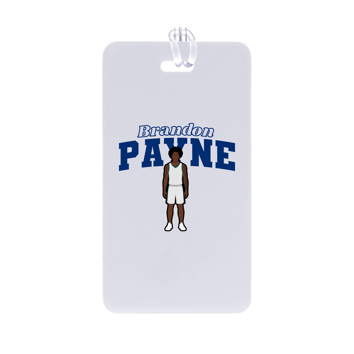 Bag Tag — Name Arch in Classic