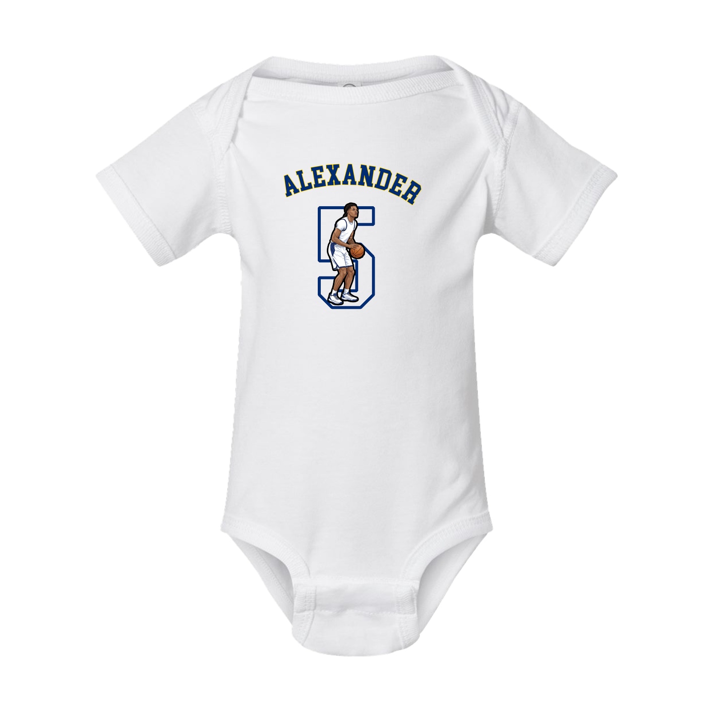 Baby Onesie — Shirsey Arch in White