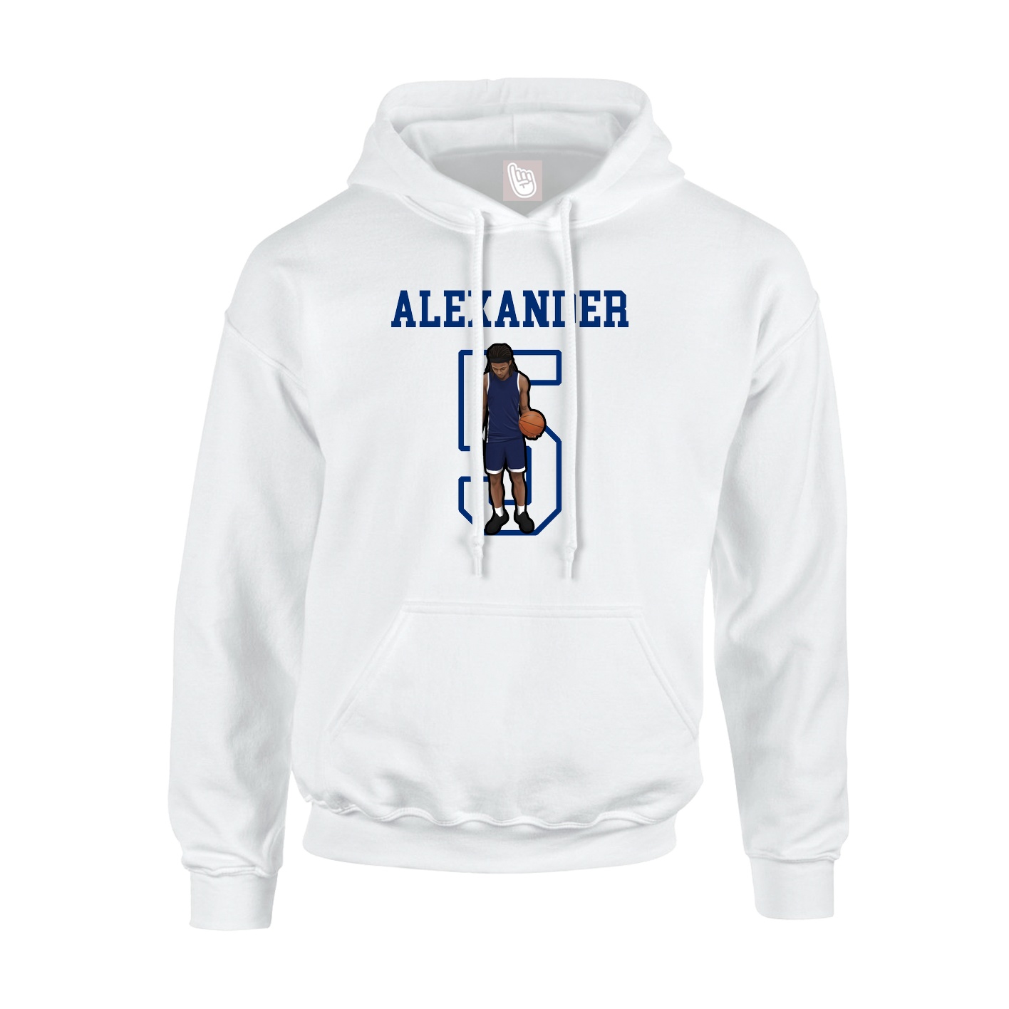 Youth Hoodie — Shirsey in White
