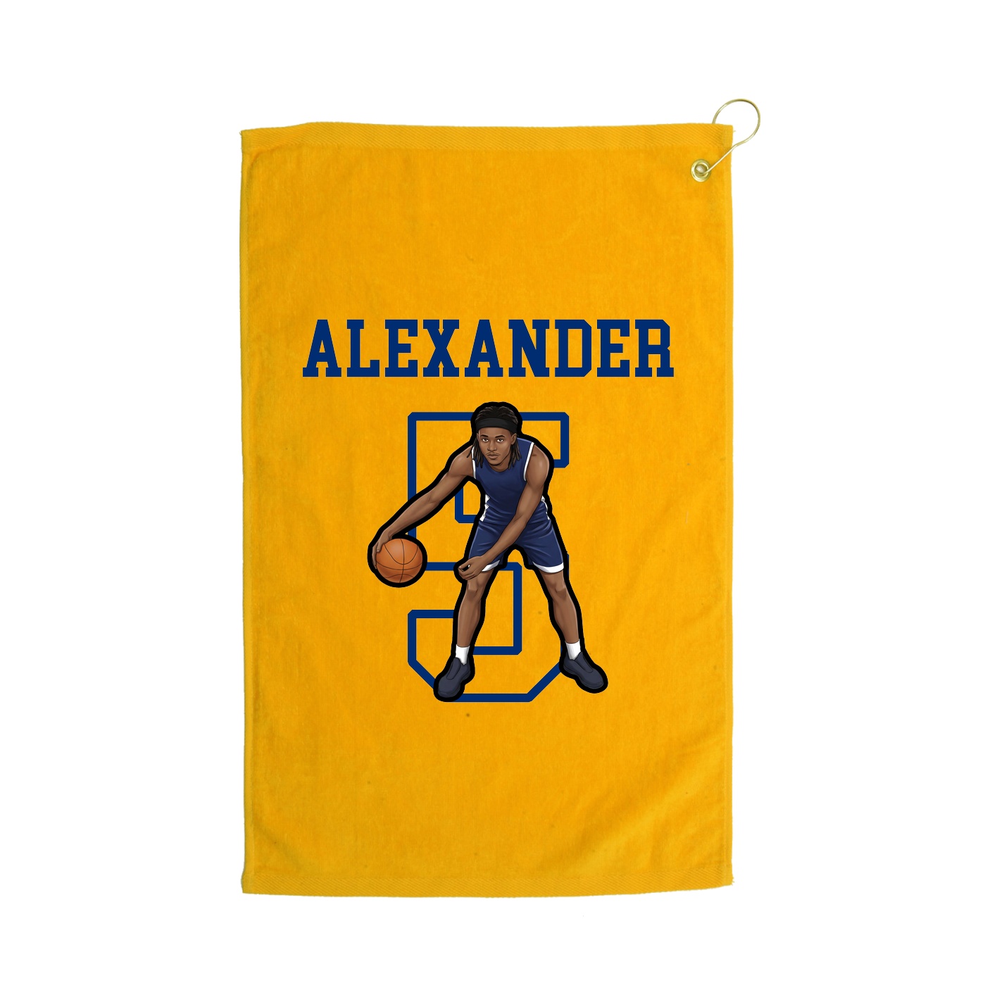 Golf Towel — Shirsey in Gold