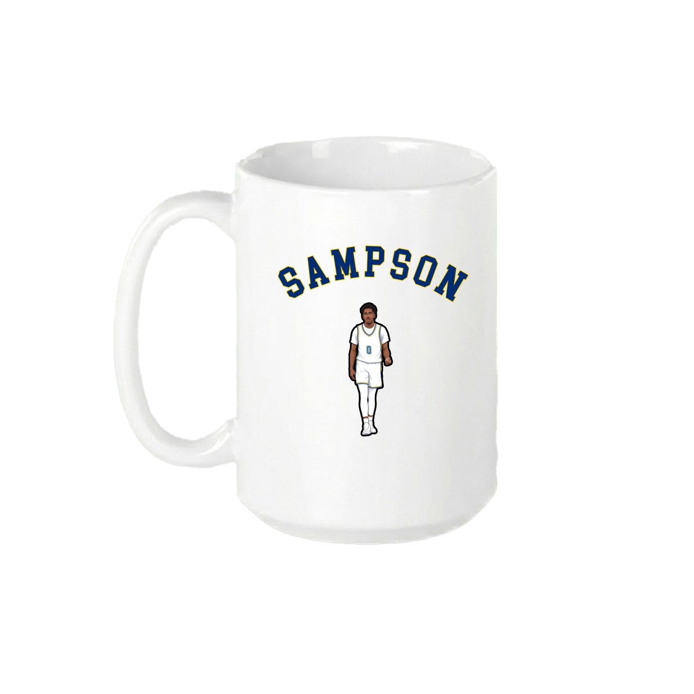 15oz Coffee Mug — Shirsey Arch in White