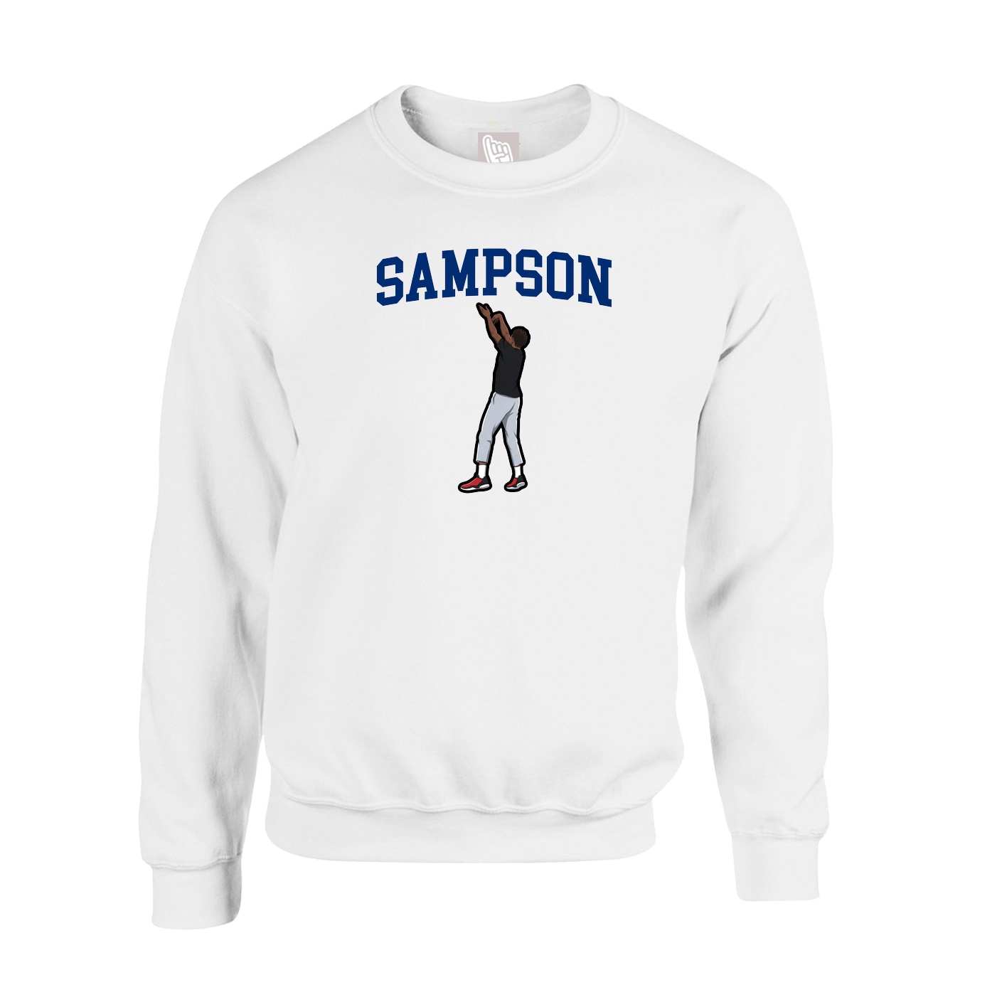 Fleece Crew — Shirsey in White