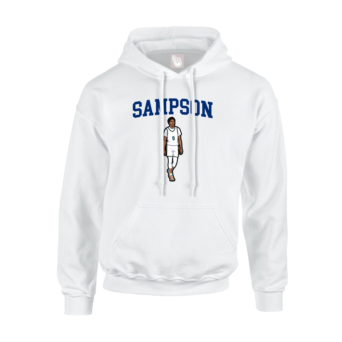 Youth Hoodie — Shirsey in White