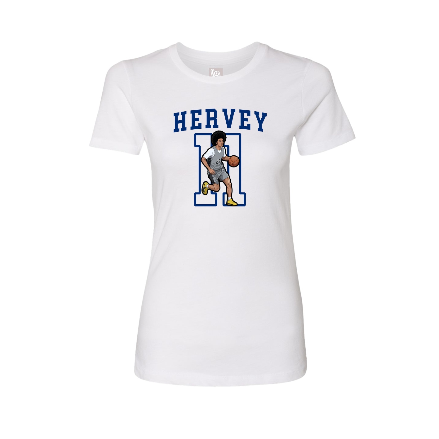 Fitted Women's Tee — Shirsey in White