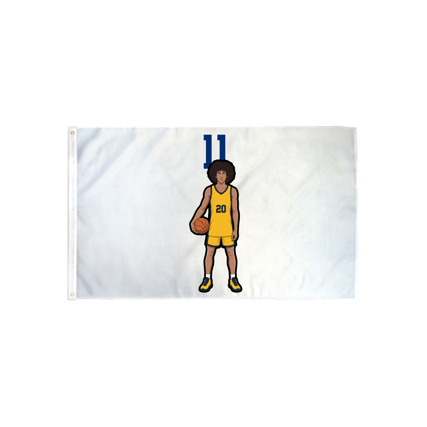 3x5 Flag — Number Top in Classic