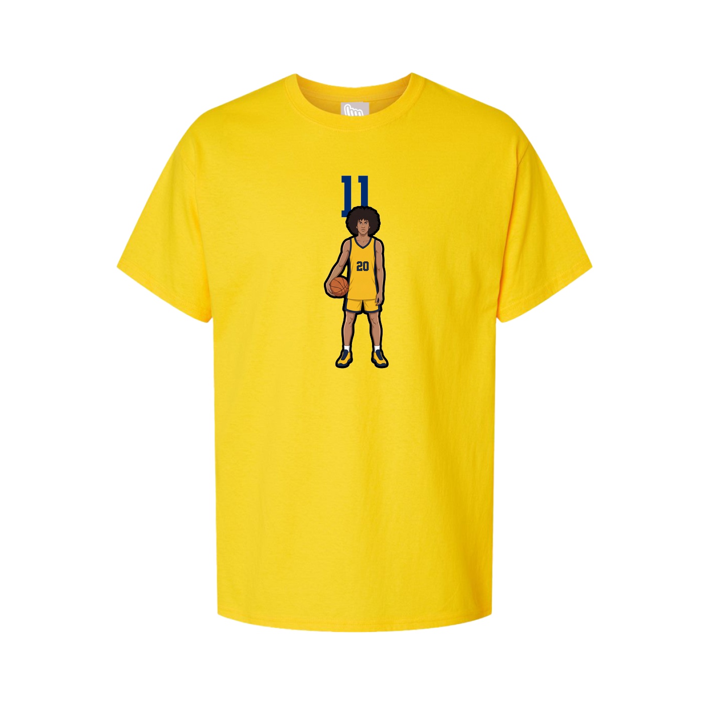Tee — Number Top in Gold