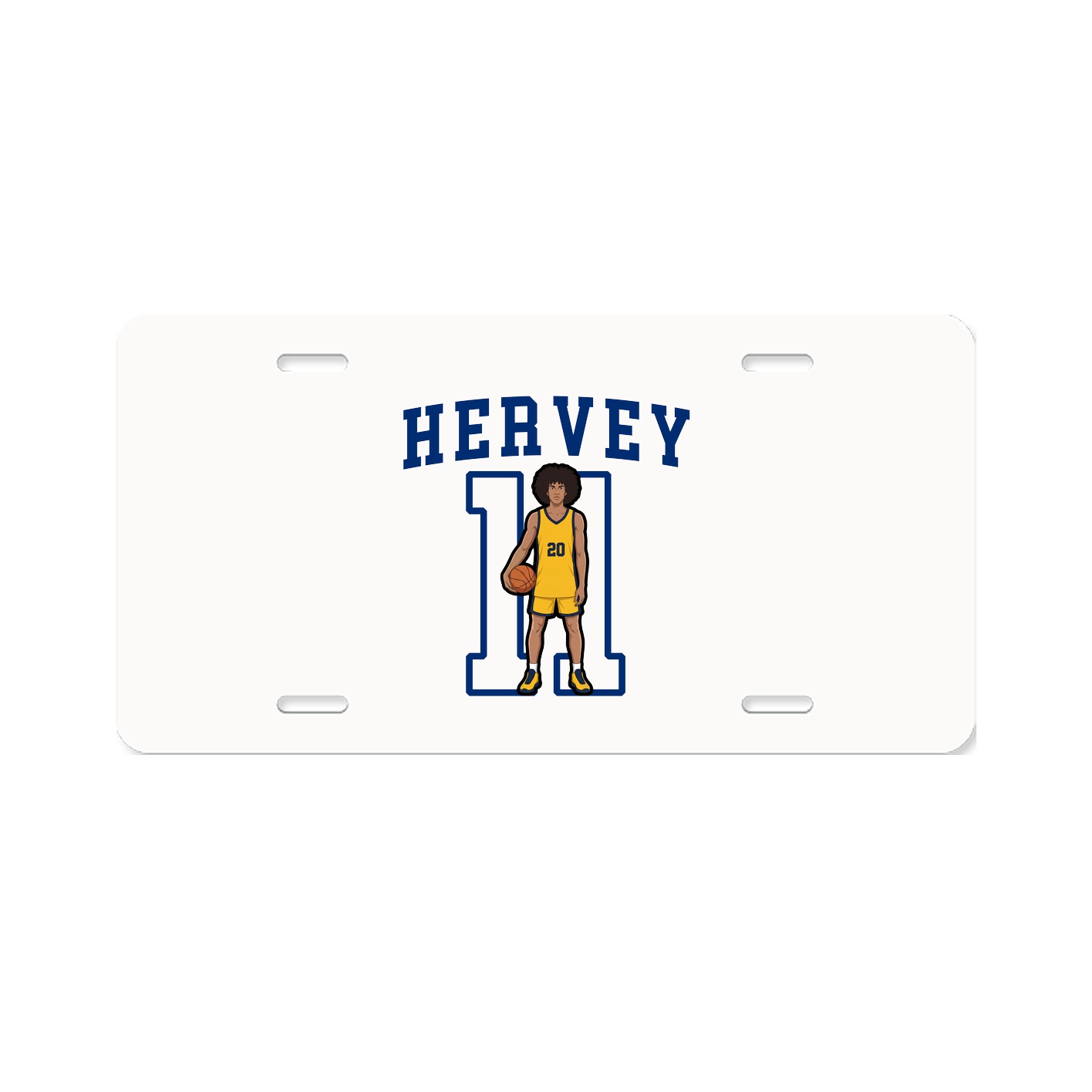 License Plate — Shirsey in Classic