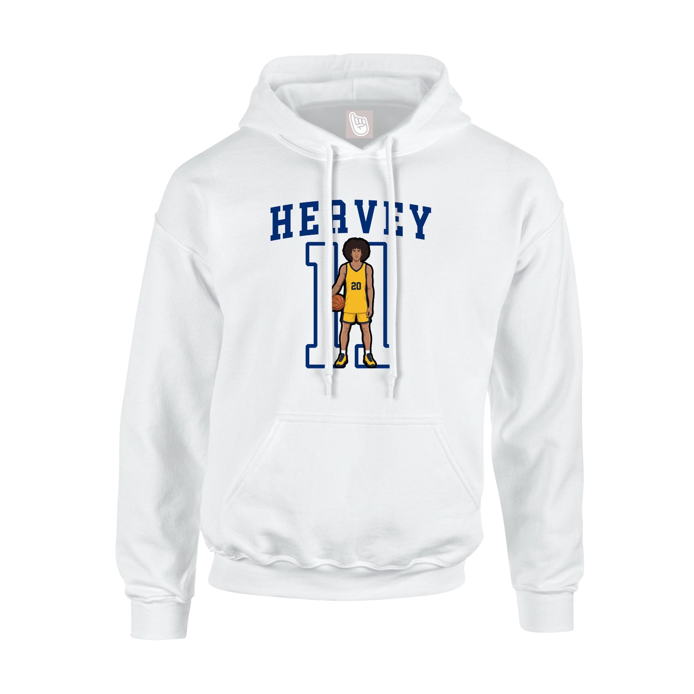 Youth Hoodie — Shirsey in White