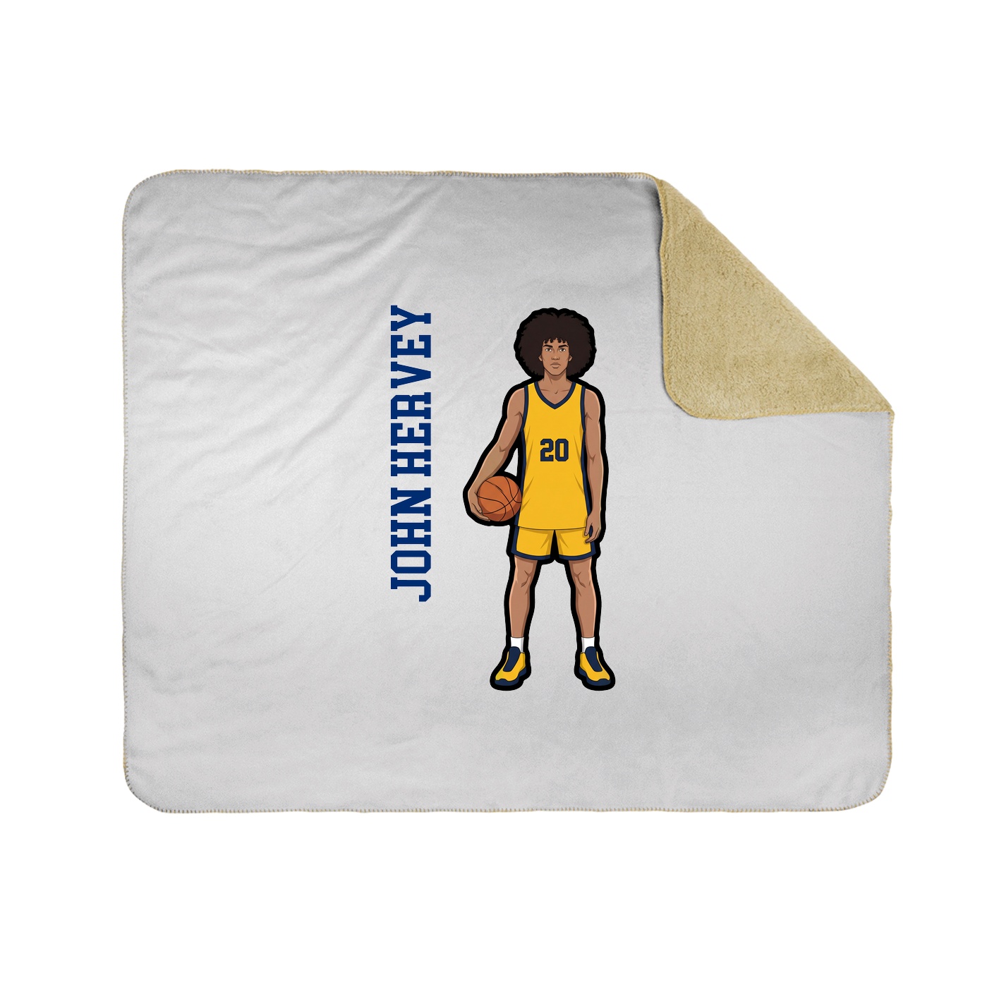50x60 Sherpa Lined Throw Blanket