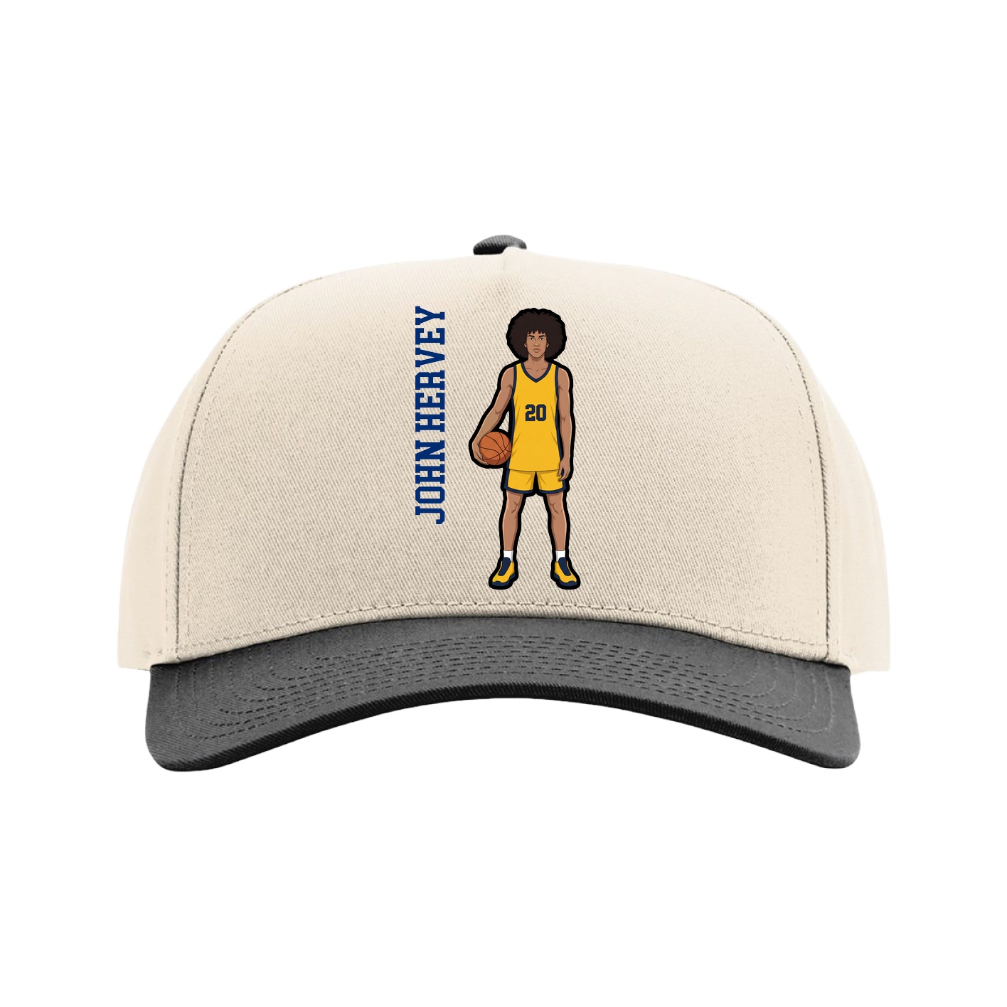 Full Fabric Five-Panel Champ Cap
