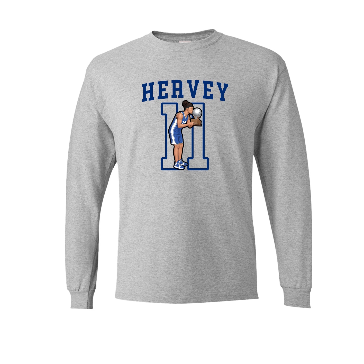 Long Sleeve Tee — Shirsey in Grey