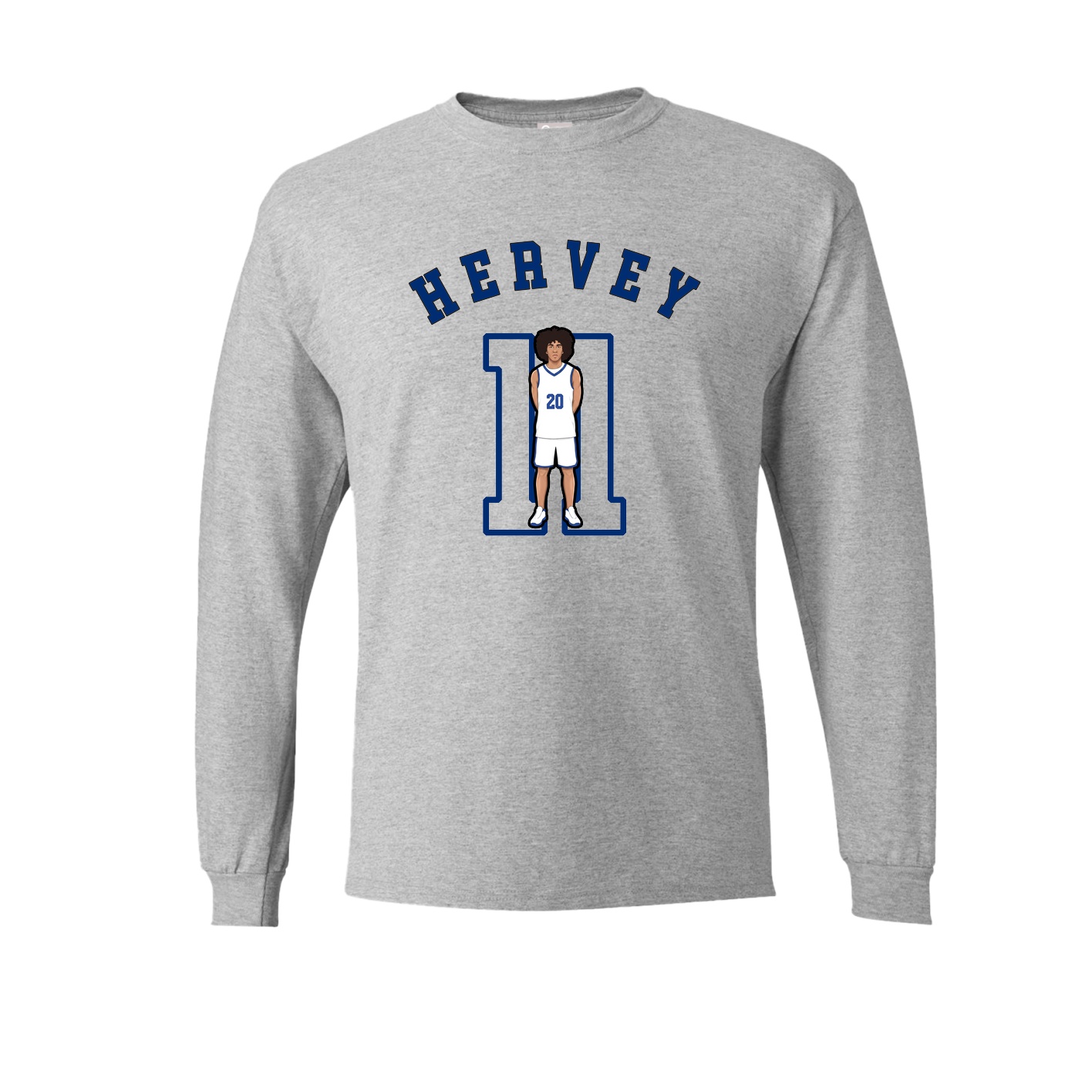 Long Sleeve Tee — Shirsey Arch in Grey