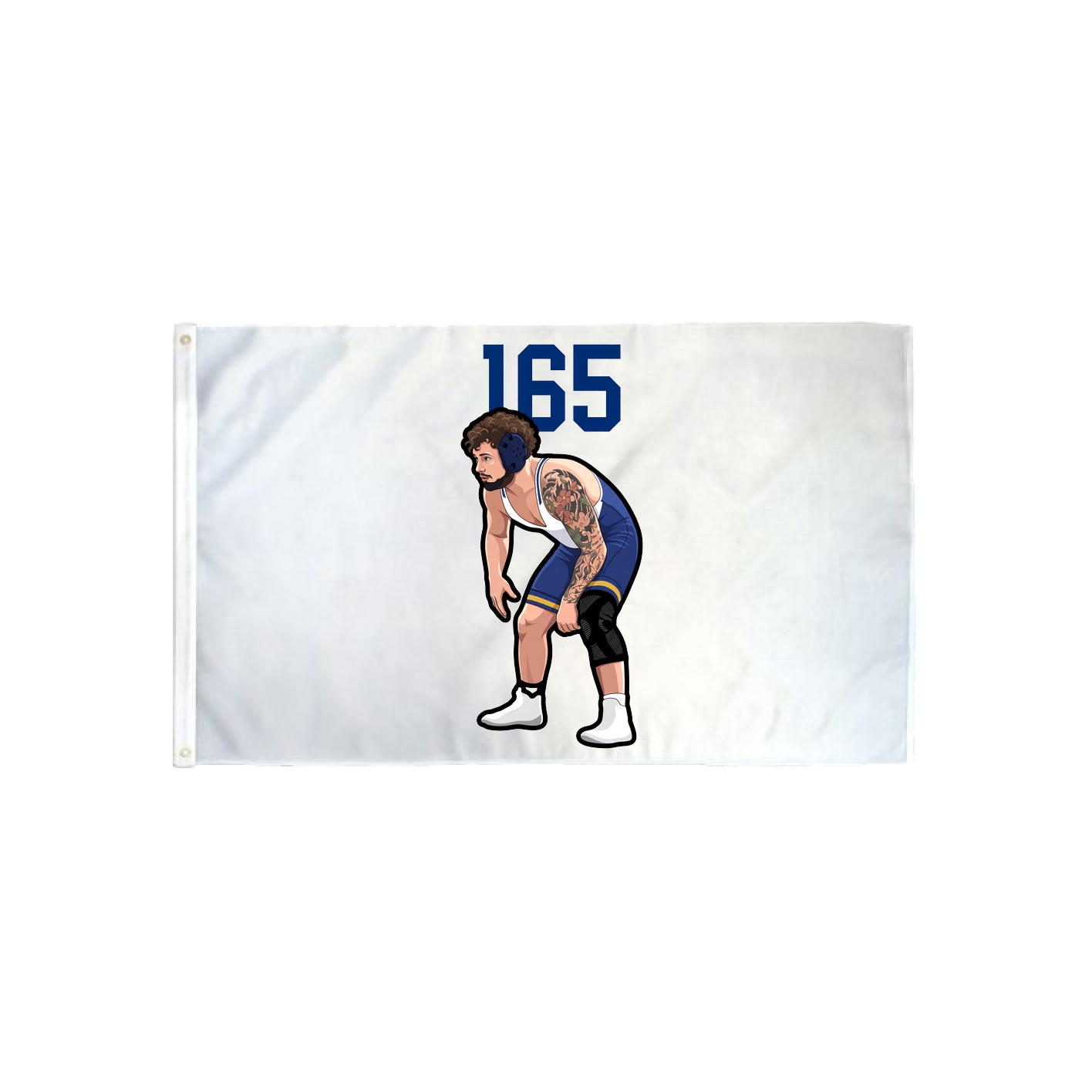 3x5 Flag — Number Top in Classic