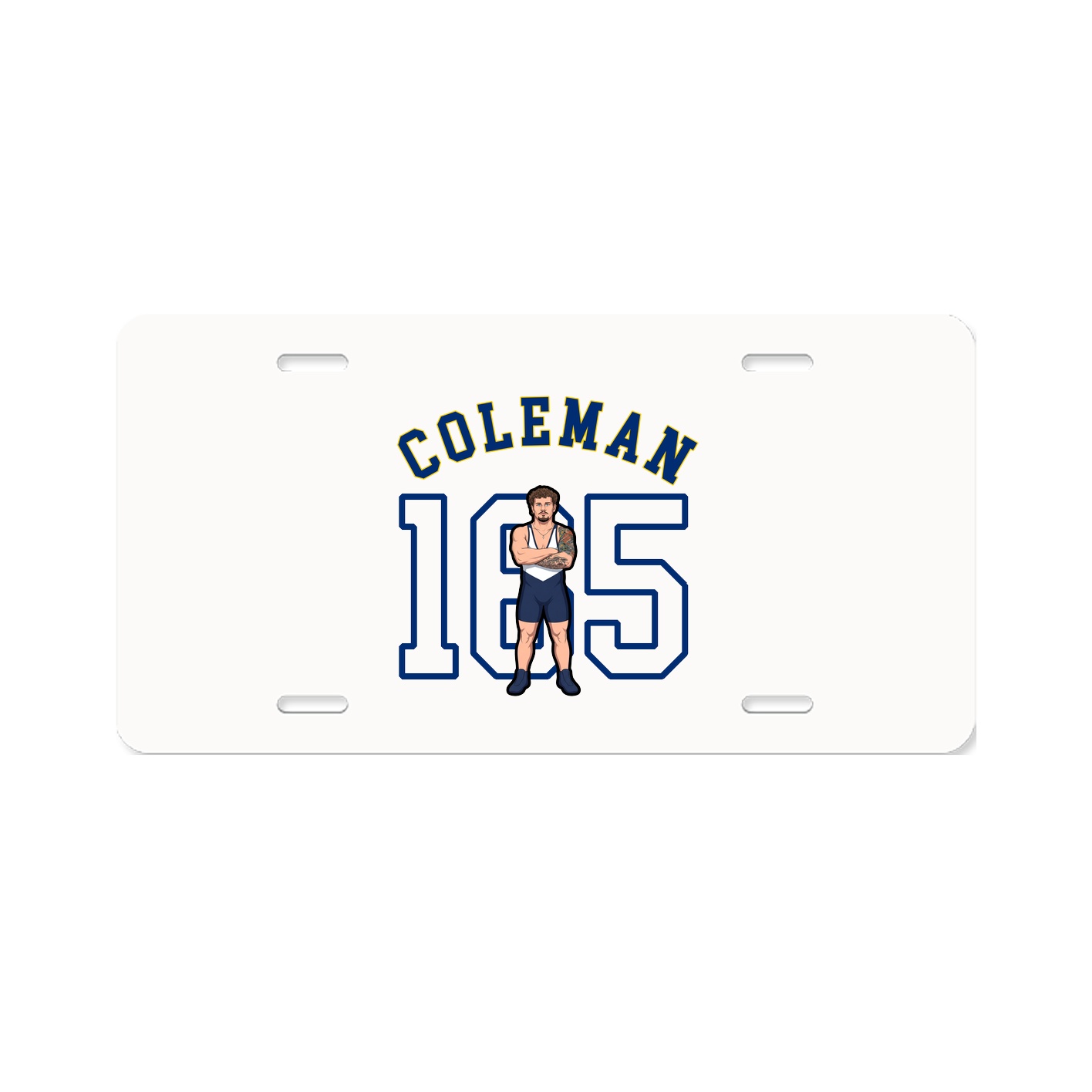 License Plate — Shirsey Arch in Classic