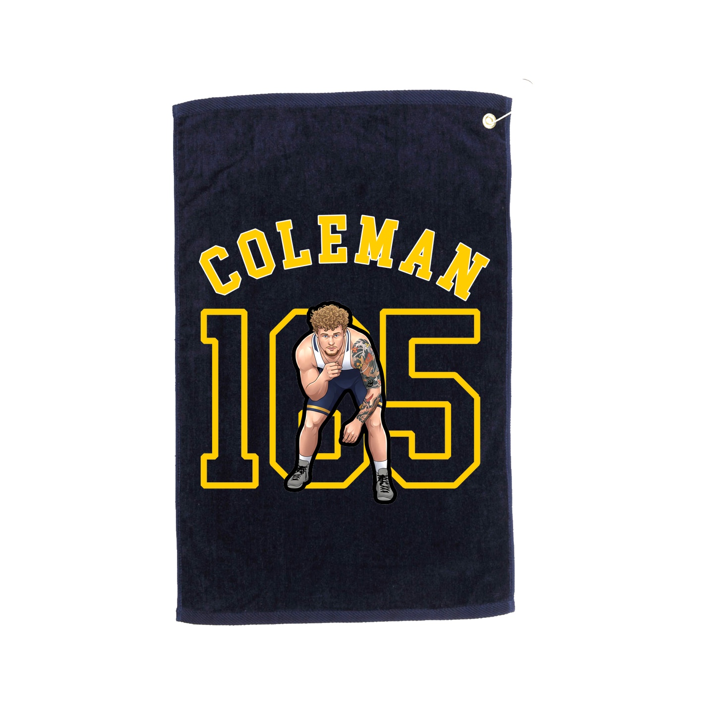 Golf Towel — Shirsey Arch in Navy