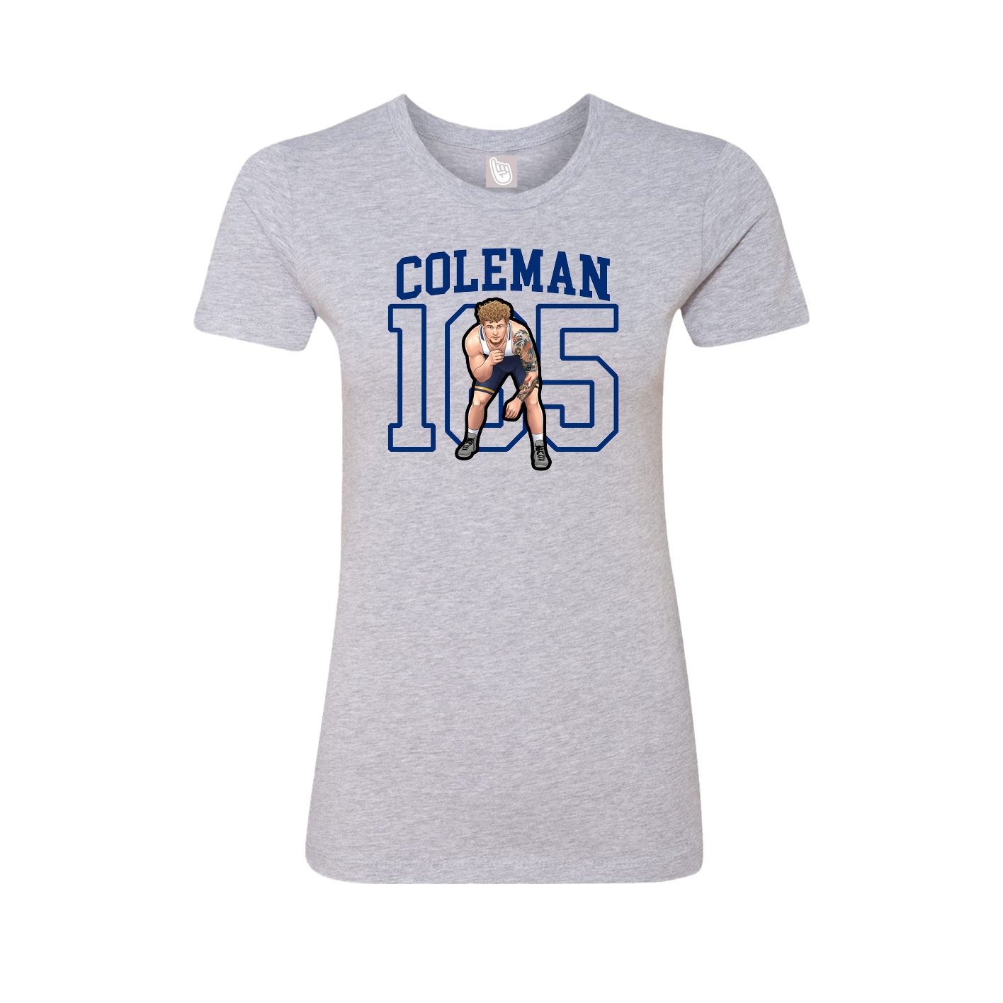 Fitted Women's Tee — Shirsey in Grey