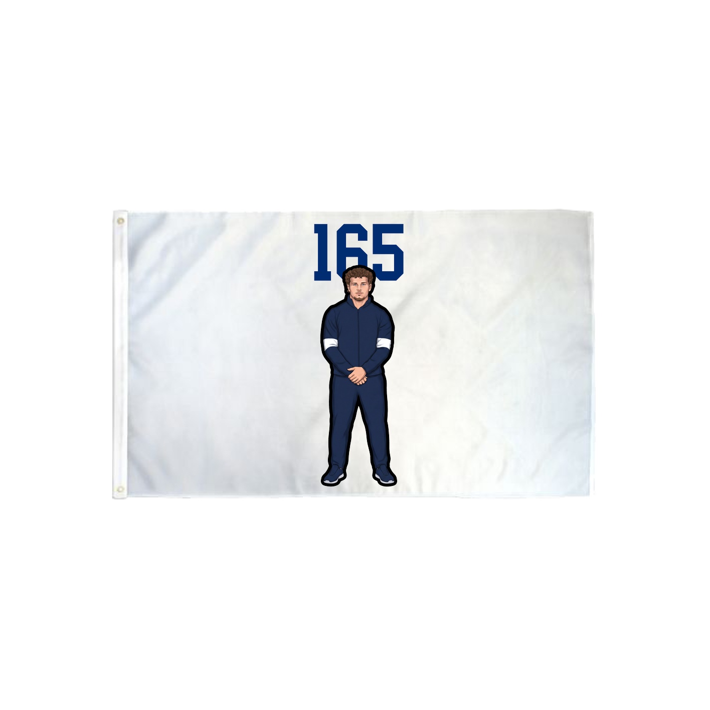 3x5 Flag — Number Top in Classic