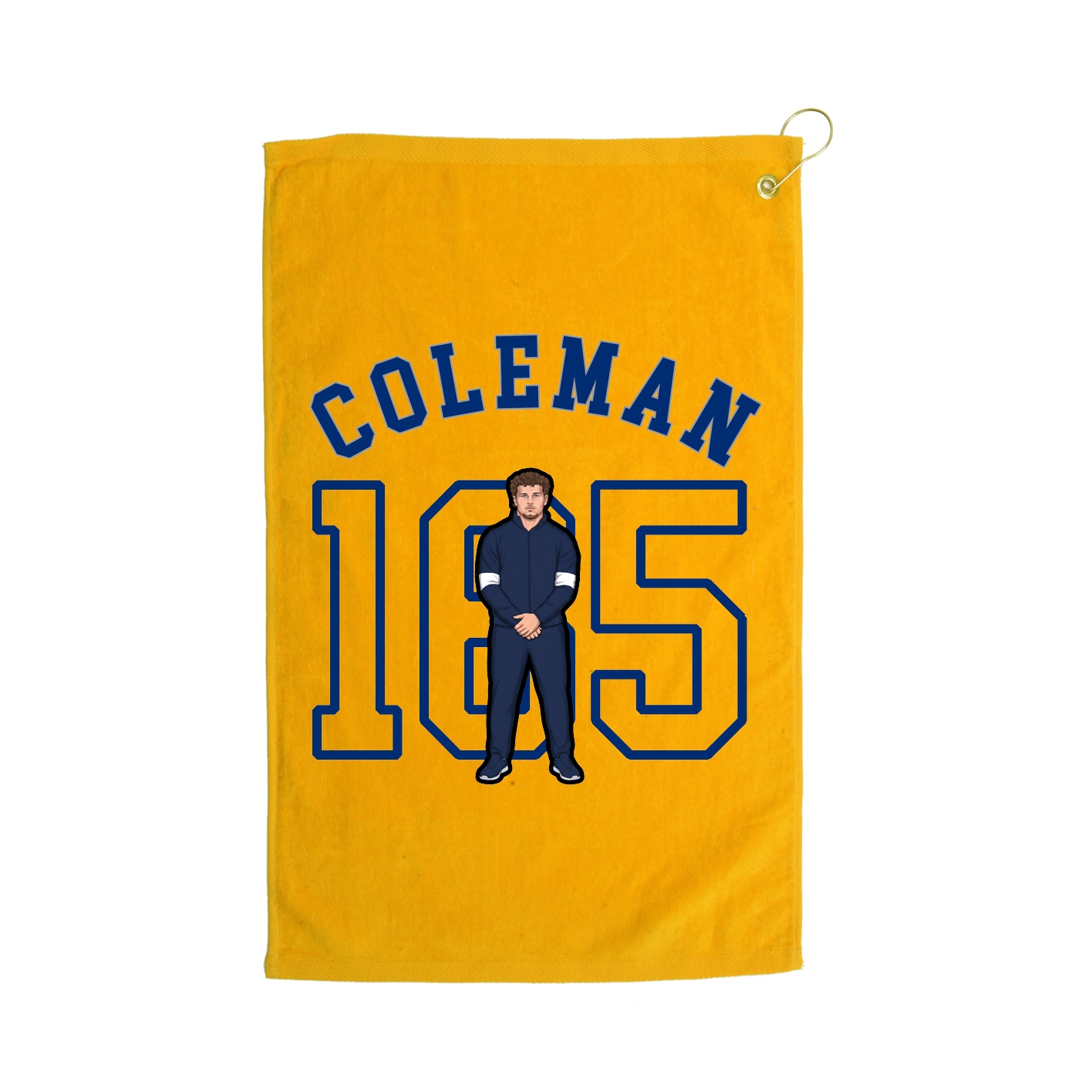 Golf Towel — Shirsey Arch in Gold