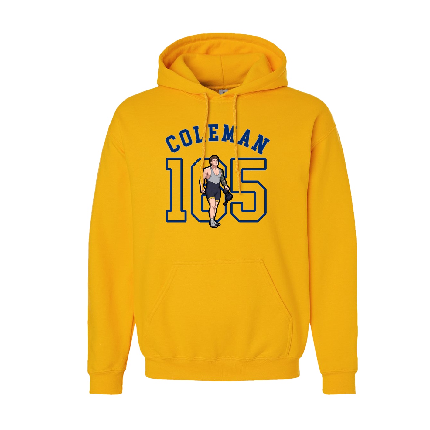 Youth Hoodie — Shirsey Arch in Gold
