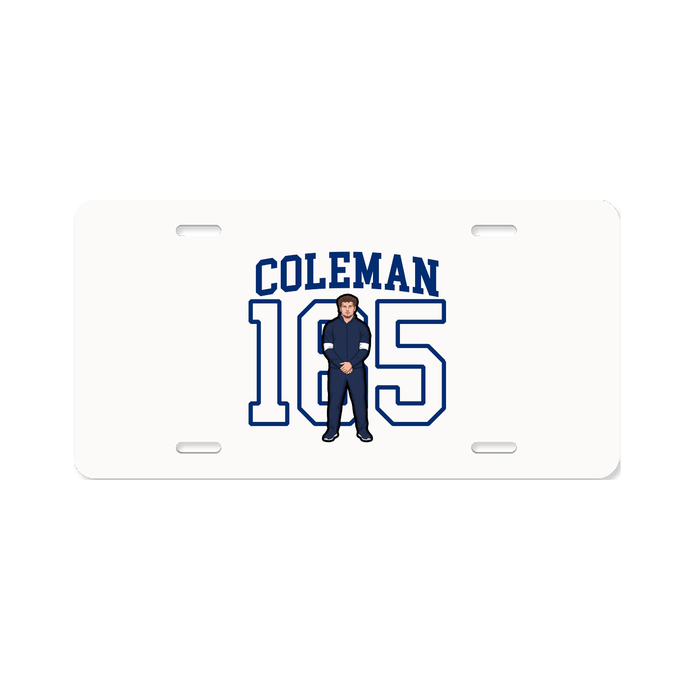 License Plate — Shirsey in Classic