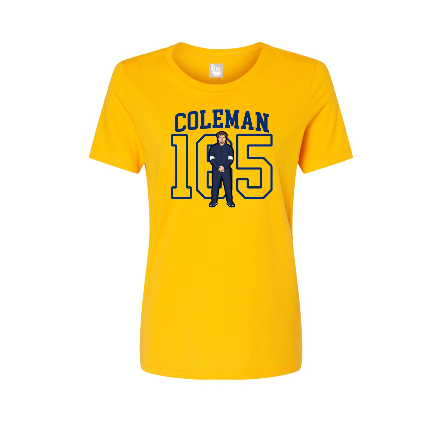 Fitted Women's Tee — Shirsey in Gold
