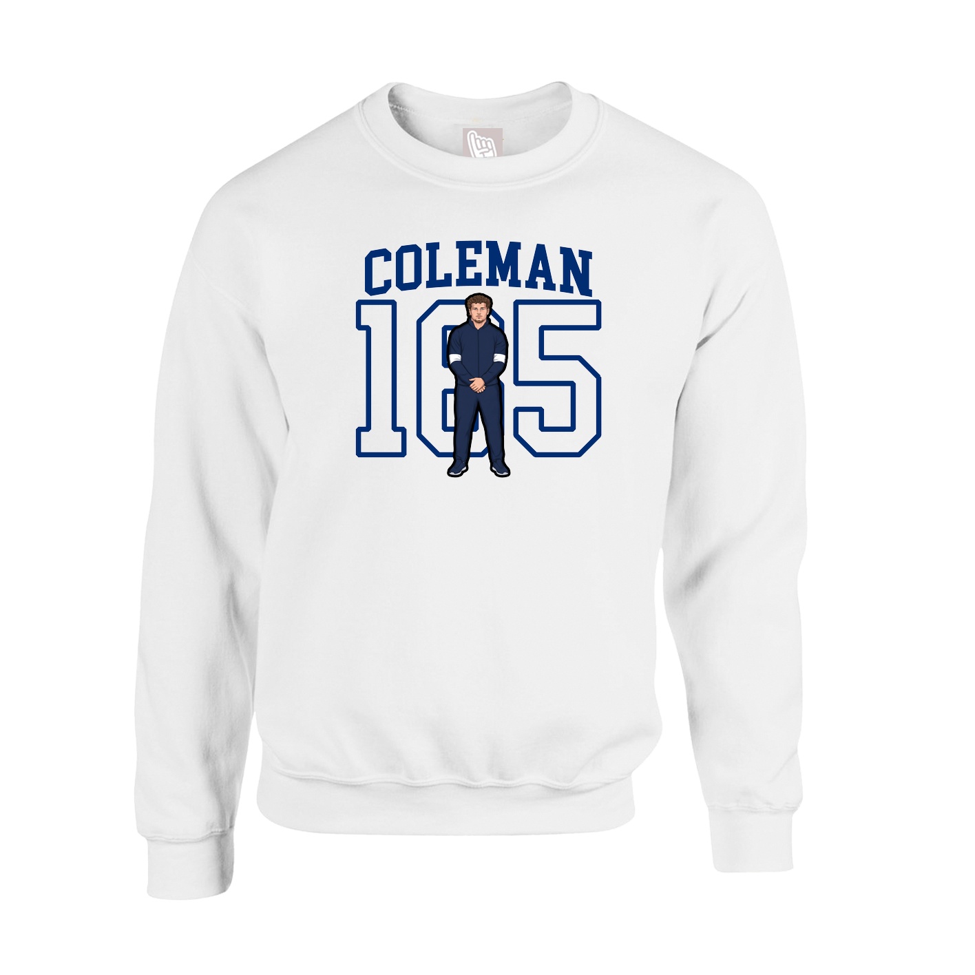 Fleece Crew — Shirsey in White