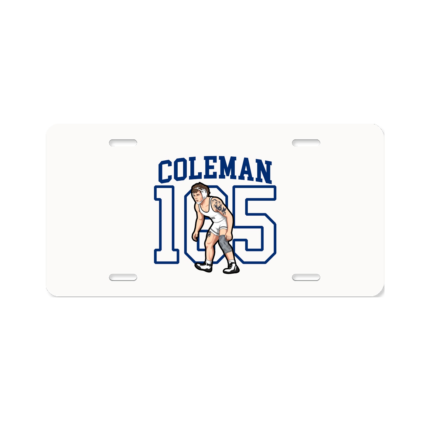 Aluminum License Plate