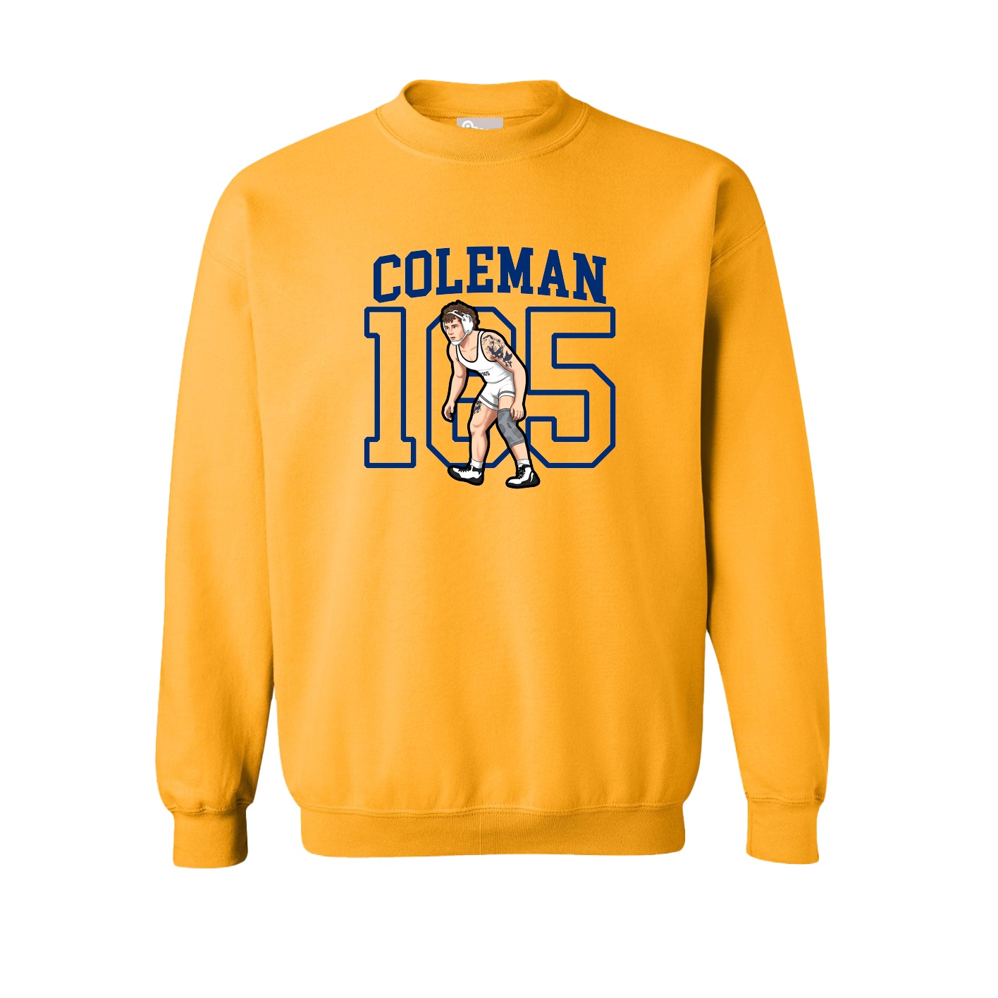 Fleece Crew — Shirsey in Gold