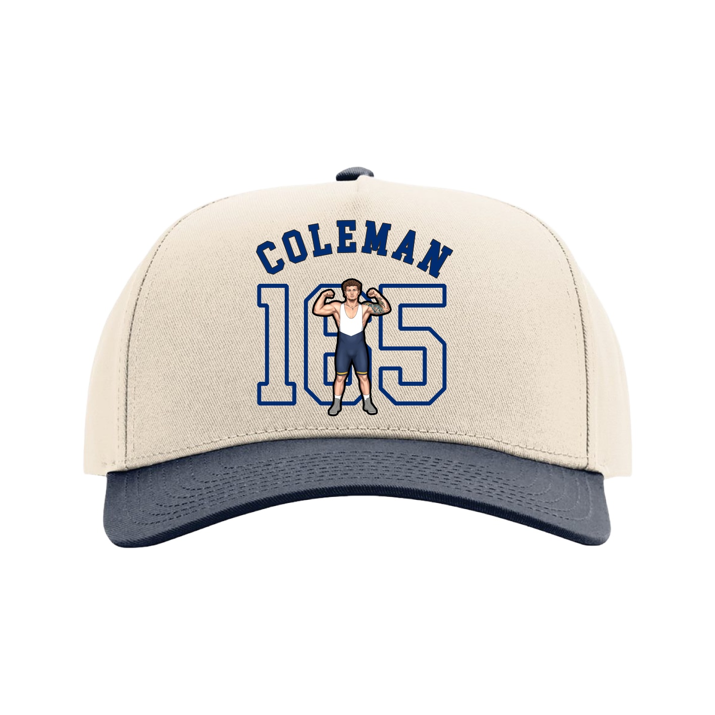 Full Fabric Five-Panel Champ Cap