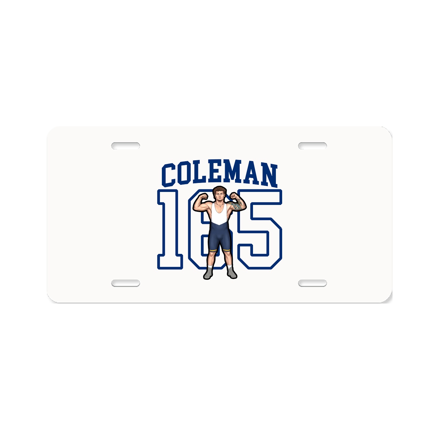 Aluminum License Plate