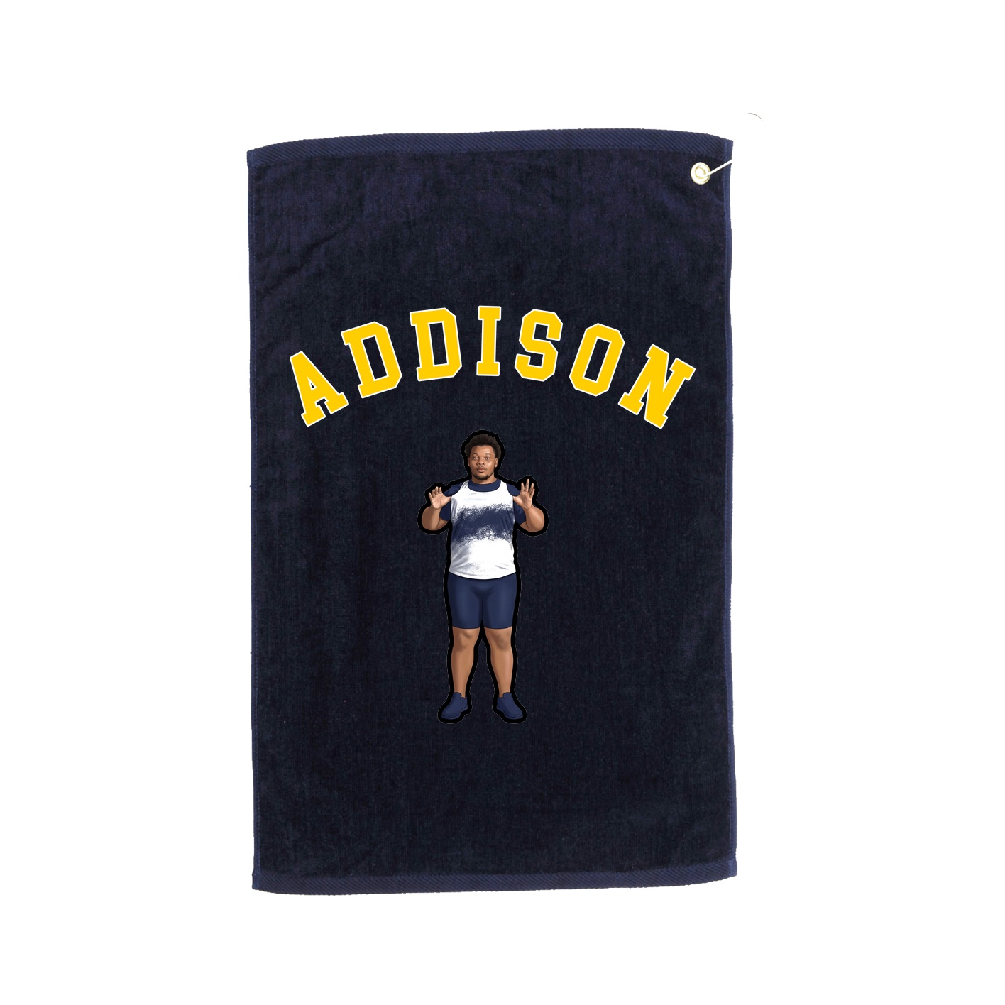Golf Towel — Shirsey Arch in Navy