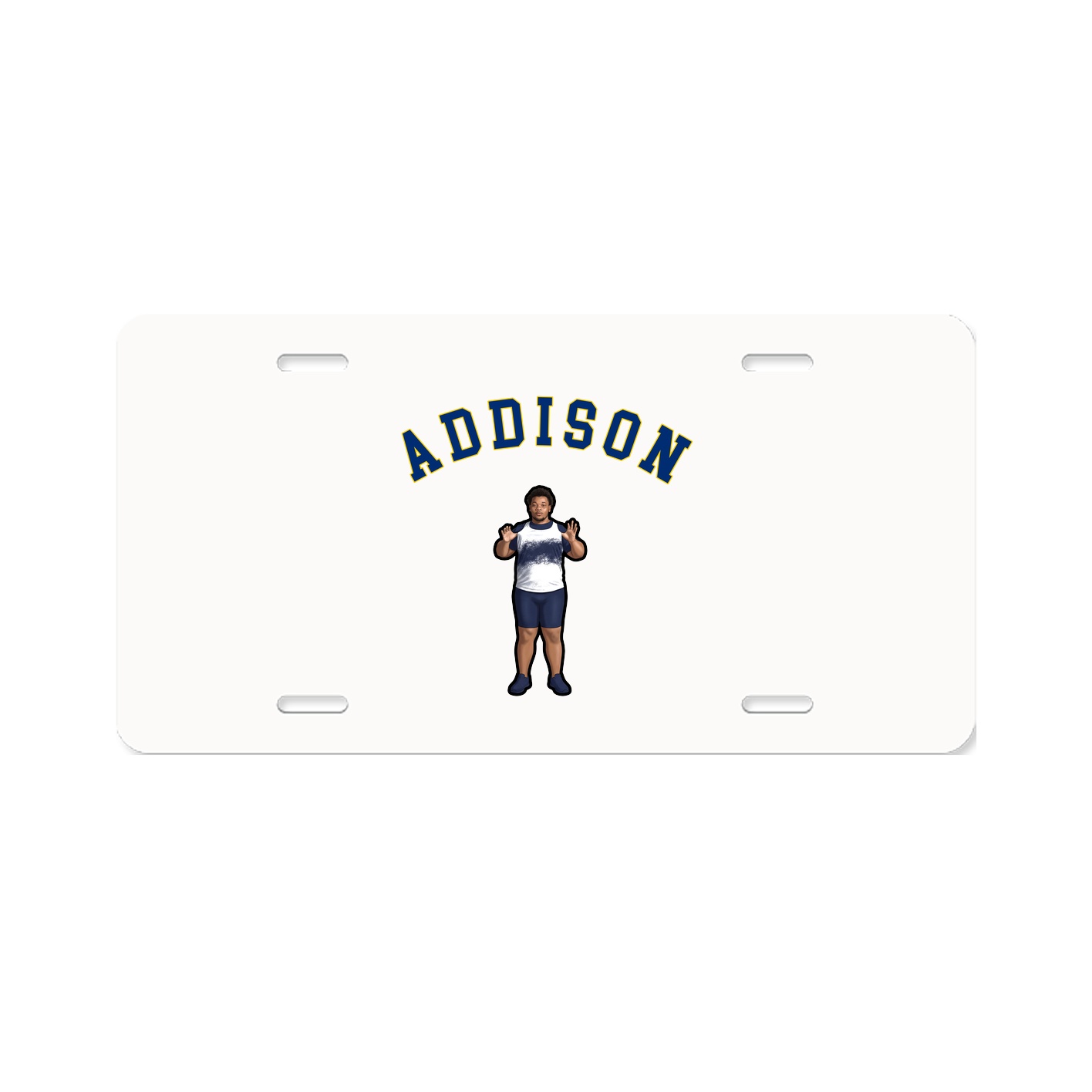 License Plate — Shirsey Arch in Classic