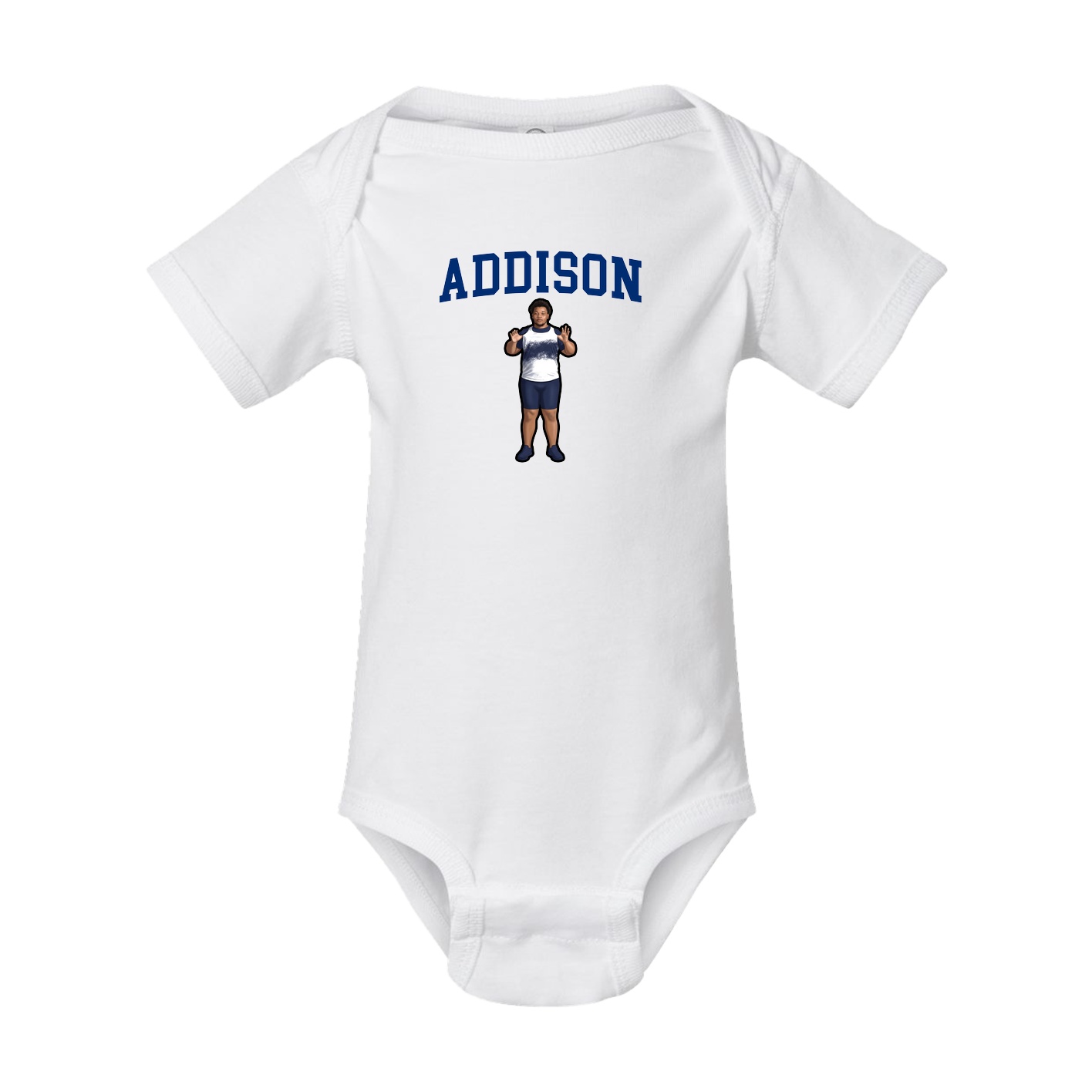 Baby Onesie — Shirsey in White