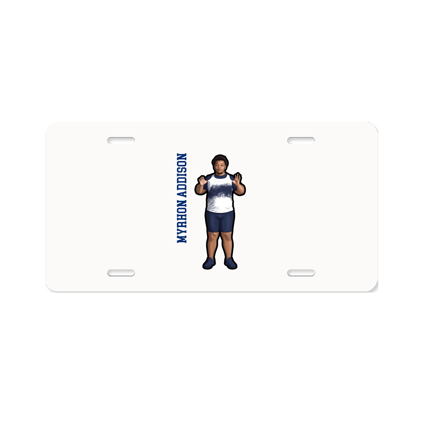 Aluminum License Plate