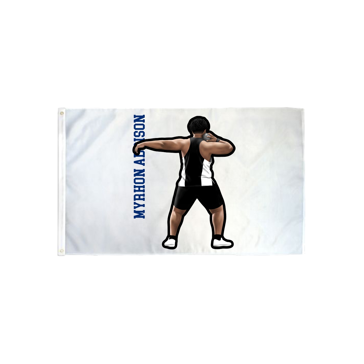3x5 Flag — Name Vertical in Classic