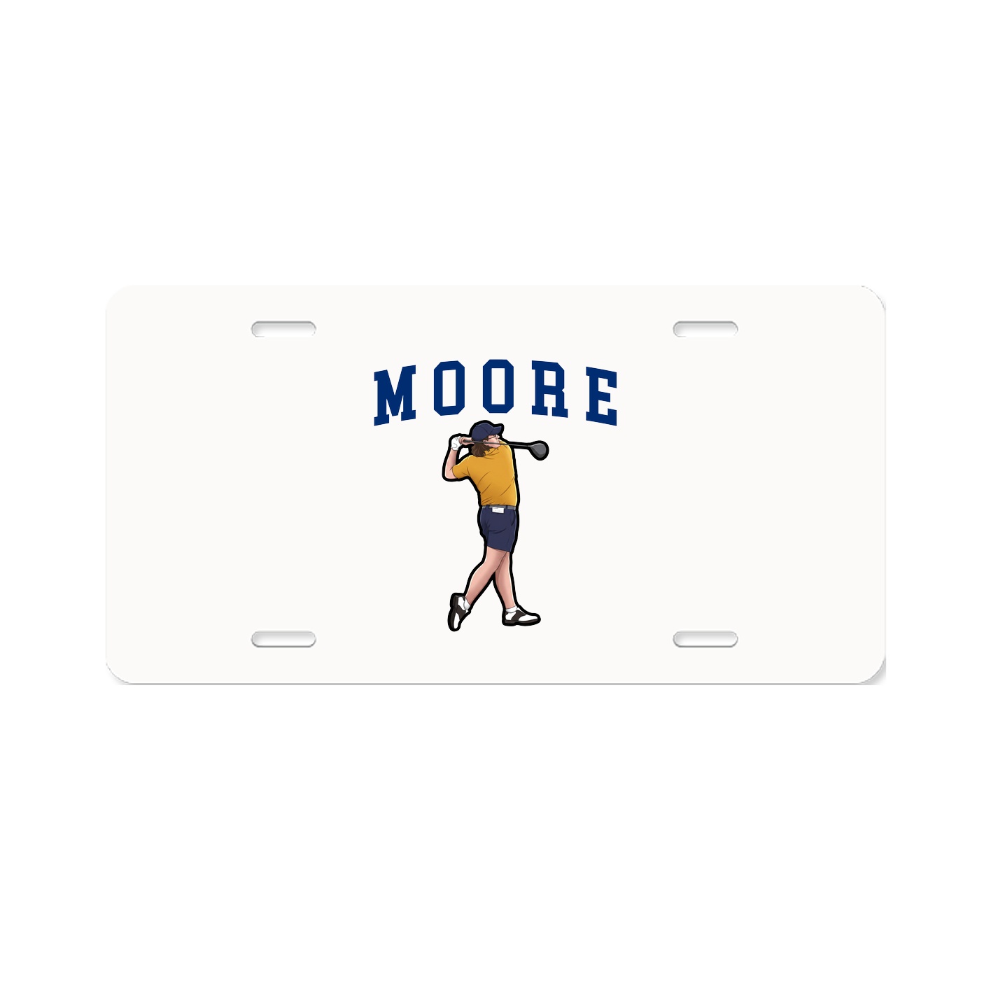 License Plate — Shirsey in Classic