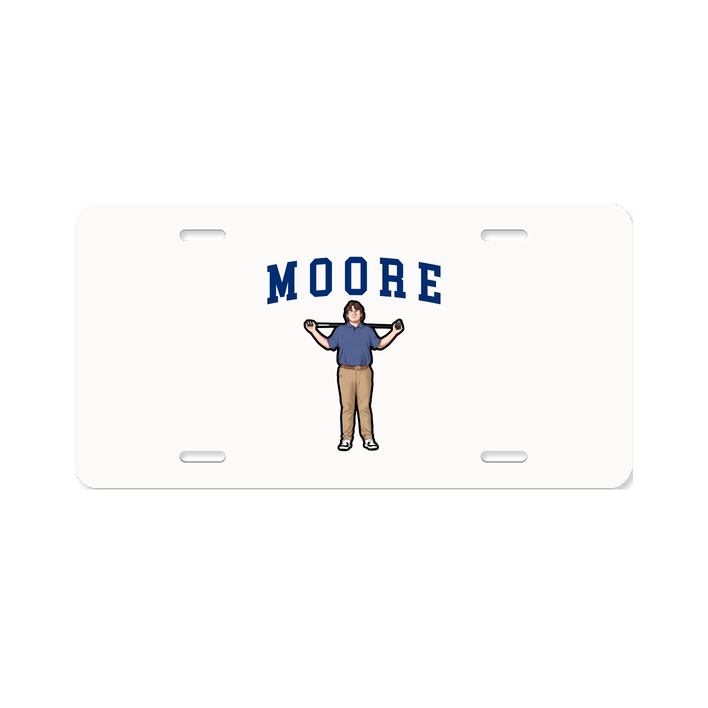 License Plate — Shirsey in Classic