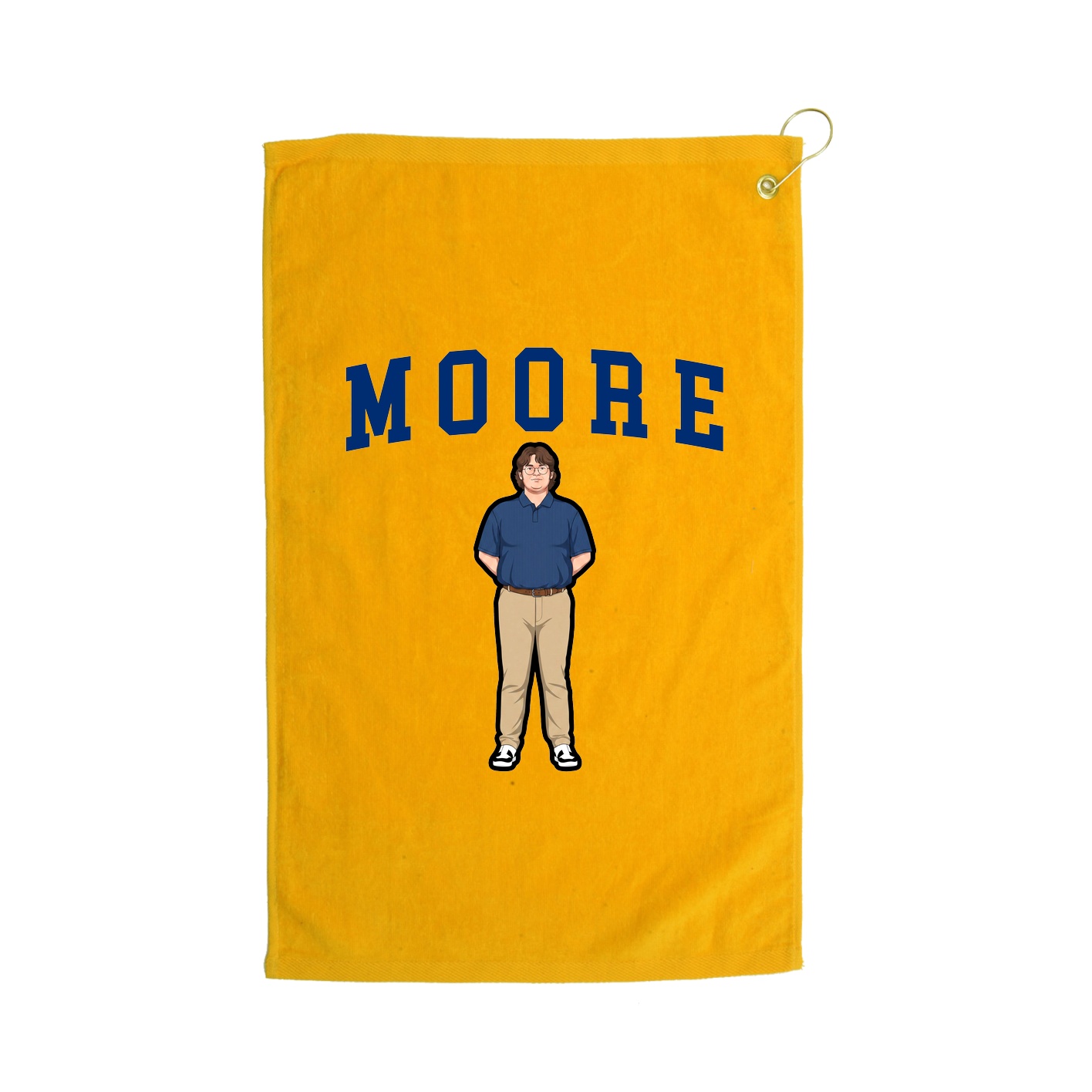 Golf Towel — Shirsey in Gold