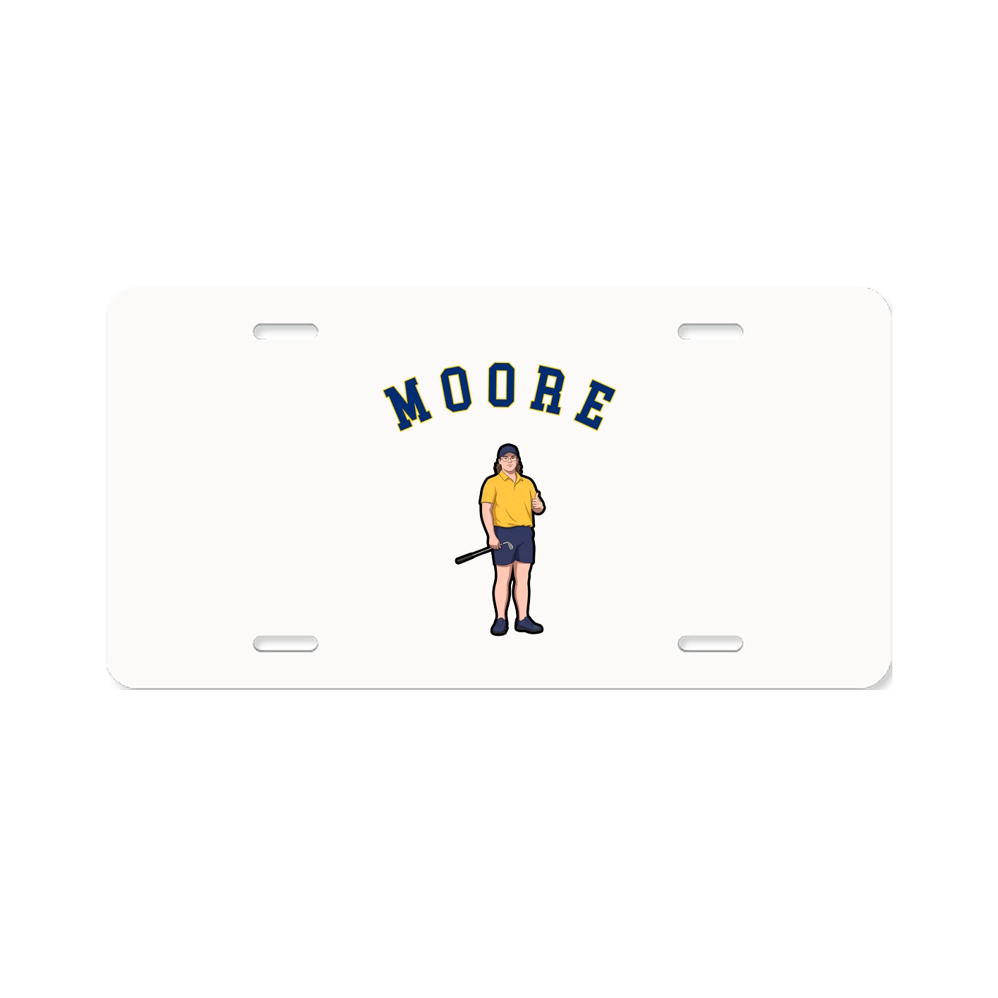 License Plate — Shirsey Arch in Classic