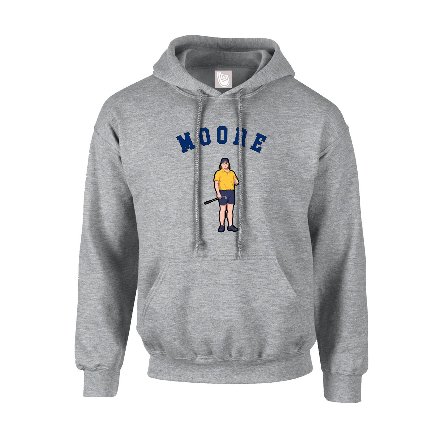 Youth Hoodie — Shirsey Arch in Grey
