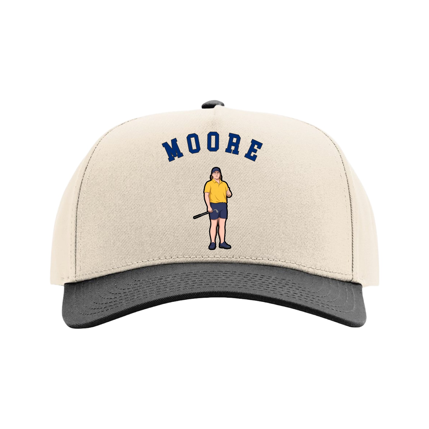 Full Fabric Five-Panel Champ Cap