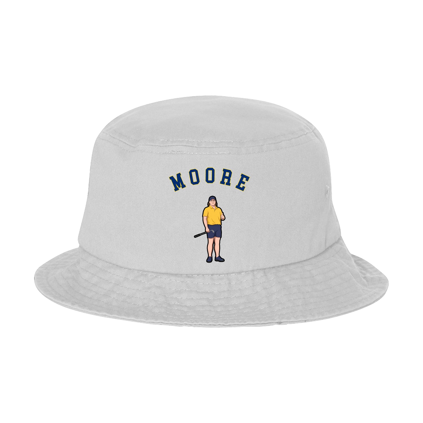 Bucket Cap — Shirsey Arch in White