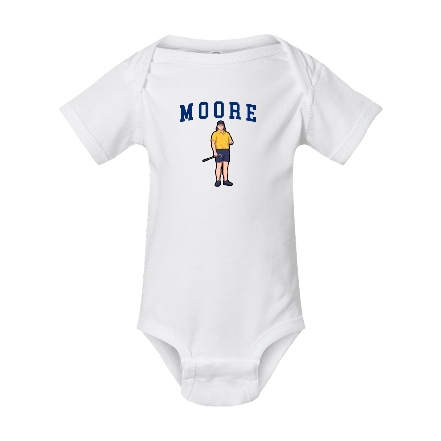 Baby Onesie — Shirsey in White