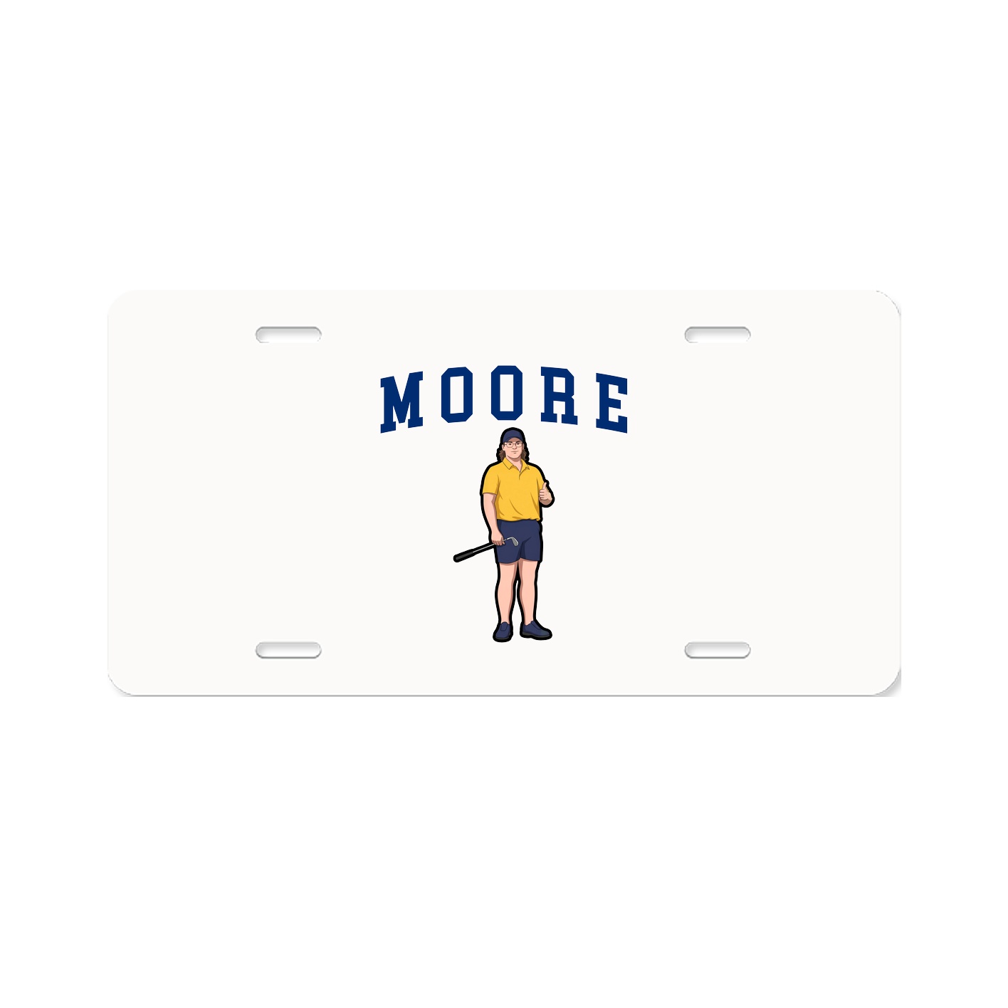 License Plate — Shirsey in Classic