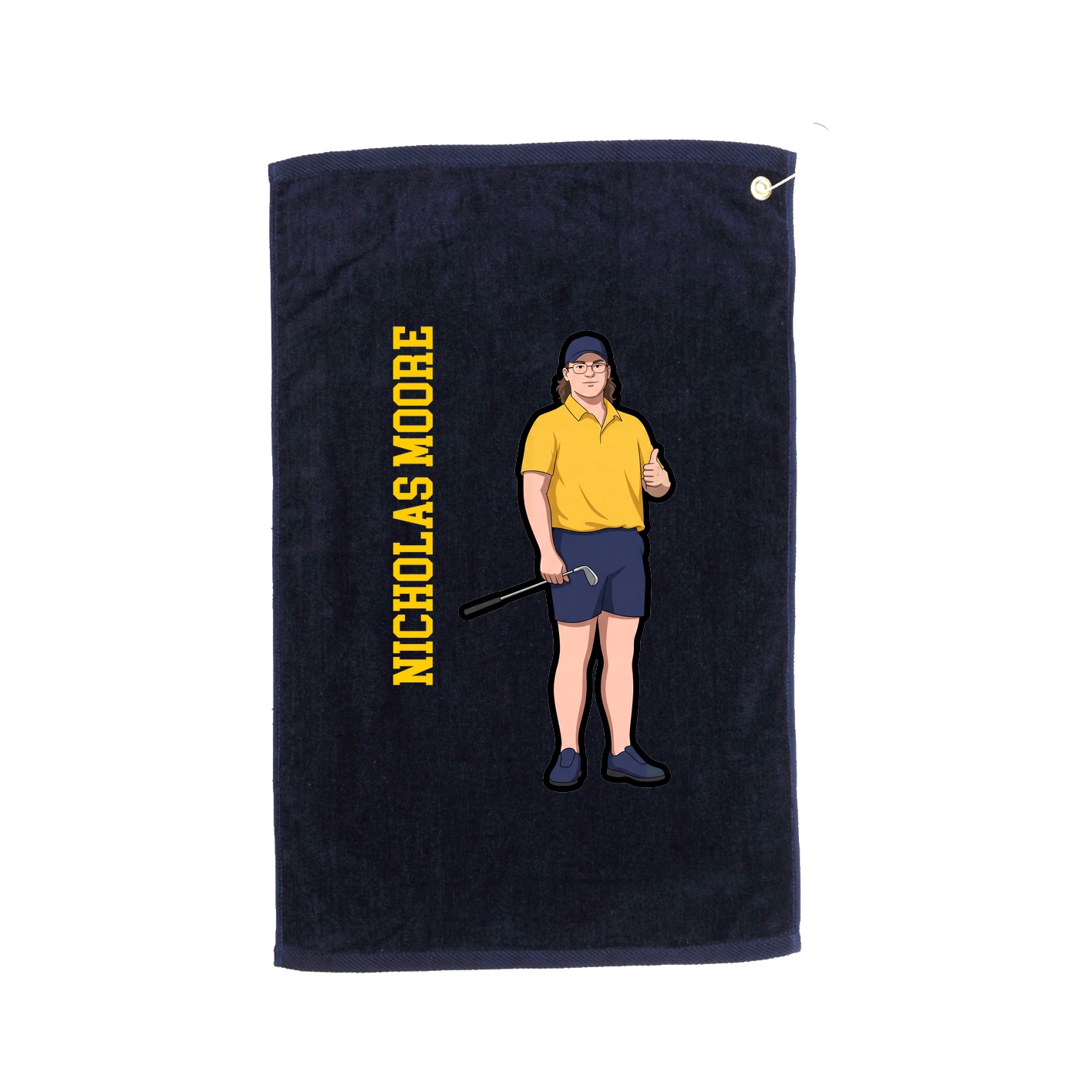 Terry Velour Golf Towel