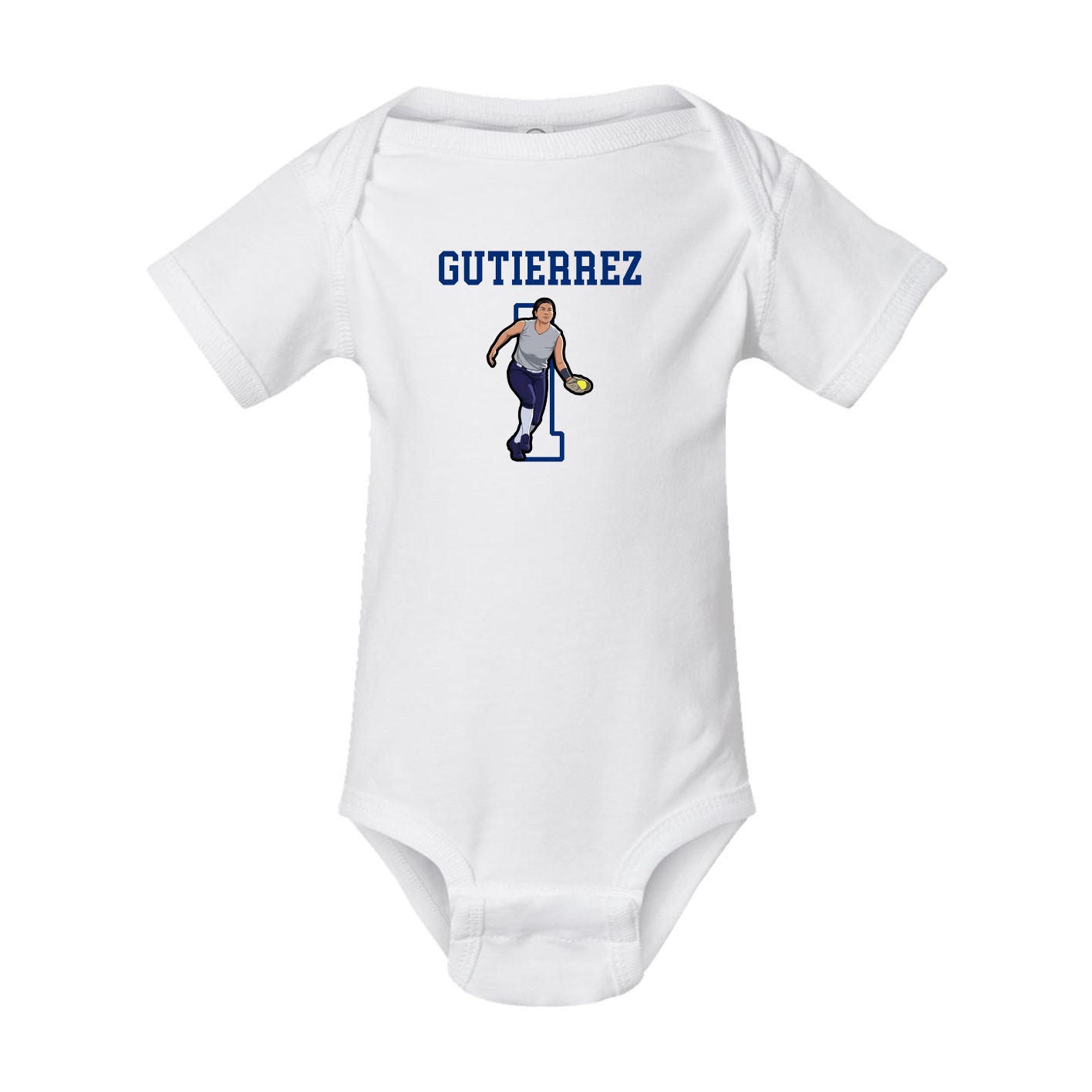 Baby Onesie — Shirsey in White